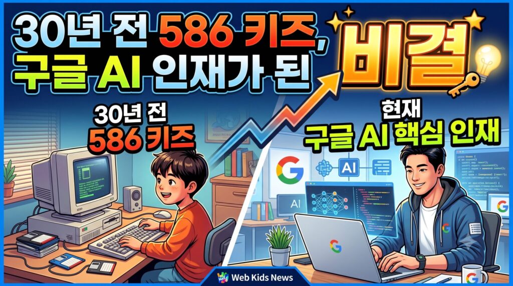 “30년 전 586 키즈, 구글 AI 인재가 된 비결”