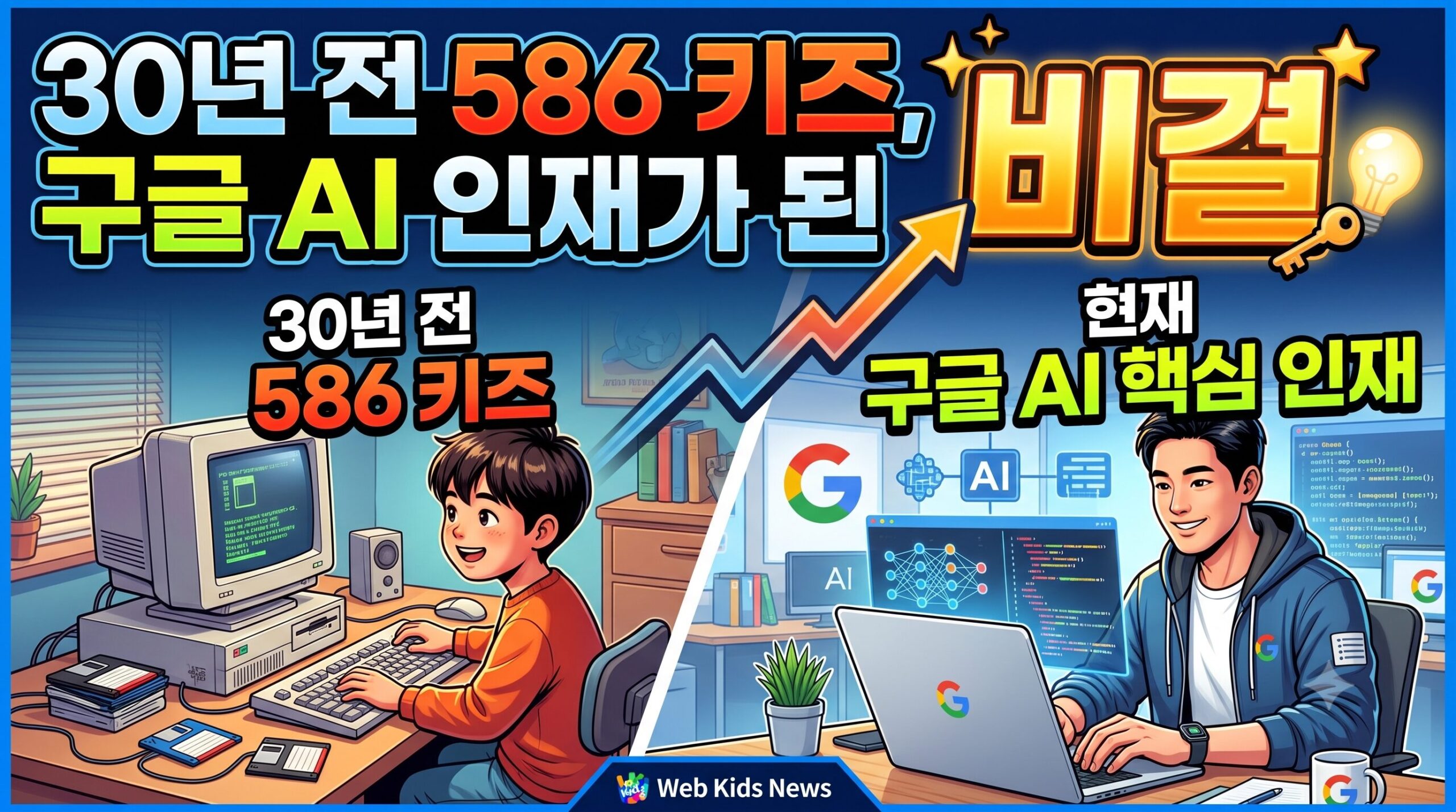 “30년 전 586 키즈, 구글 AI 인재가 된 비결”