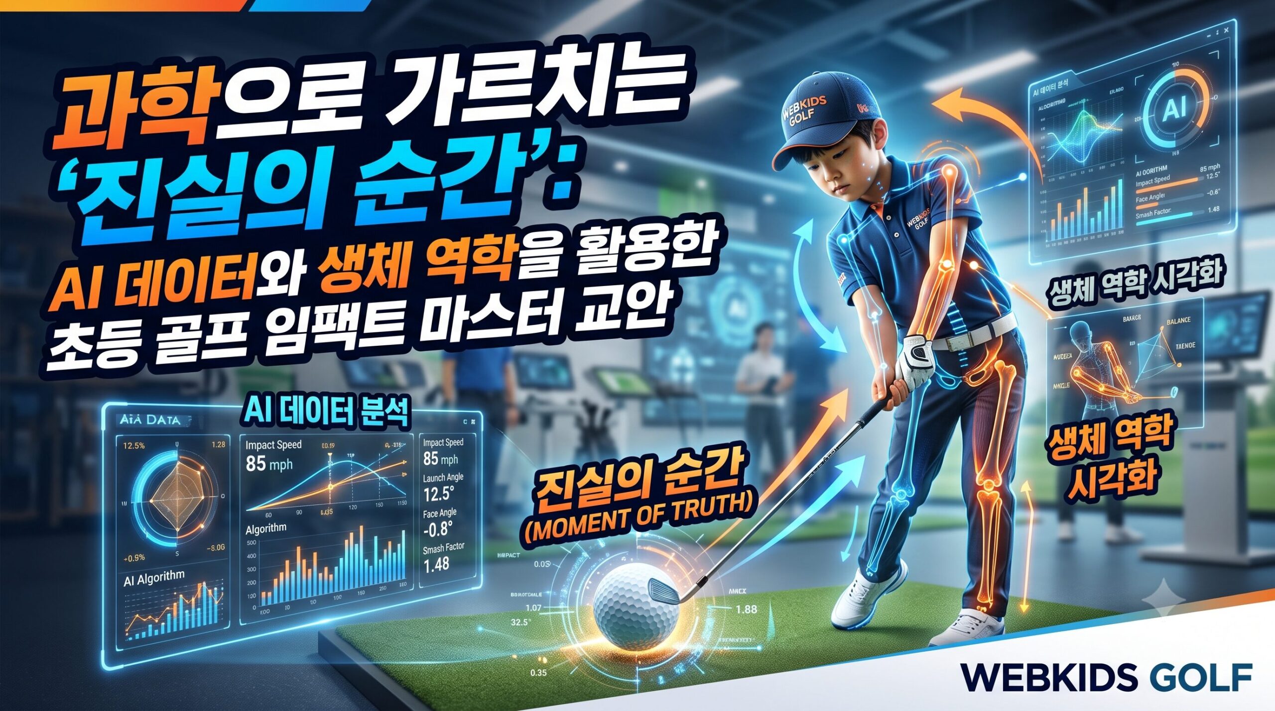 [골프학과 교수 감수] 늘봄학교 에듀테크 초등 골프: AI로 완성하는 다운스윙의 꽃, 임팩트(Impact) 지도법
