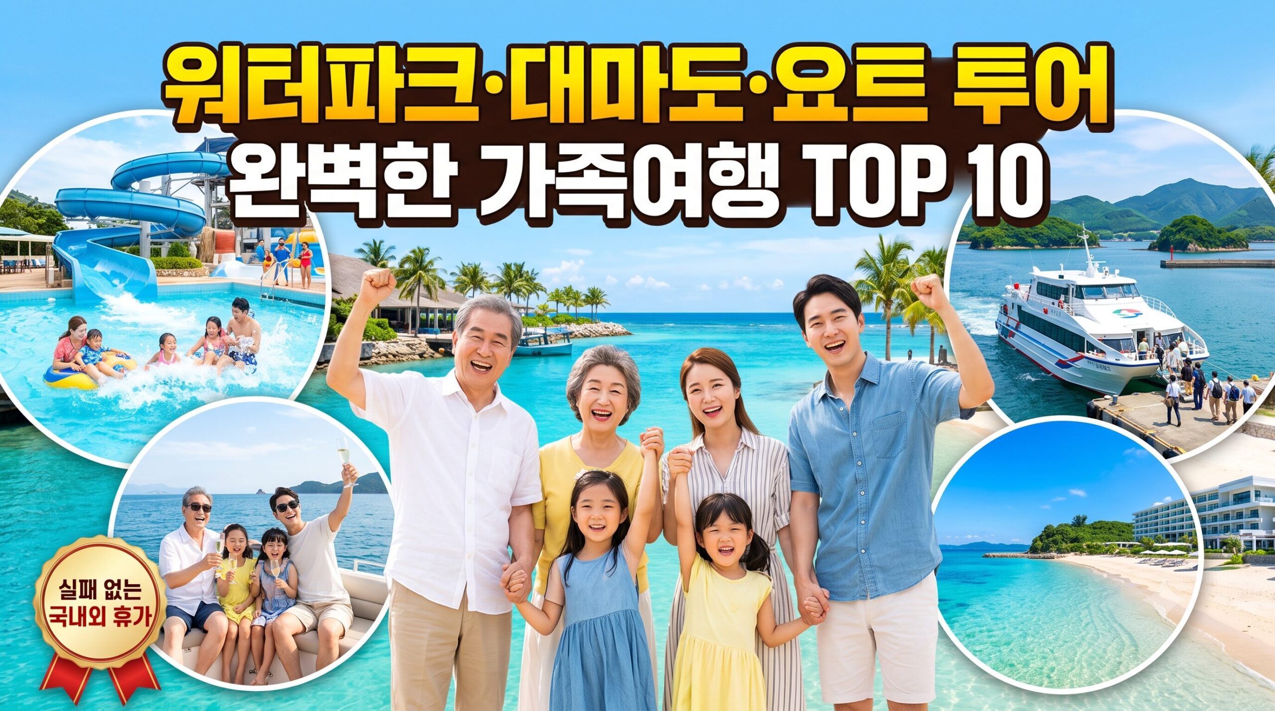 8월 15일 광복절 연휴, 가족과 함께 가볼 만한 국내외 여행지 추천 10선