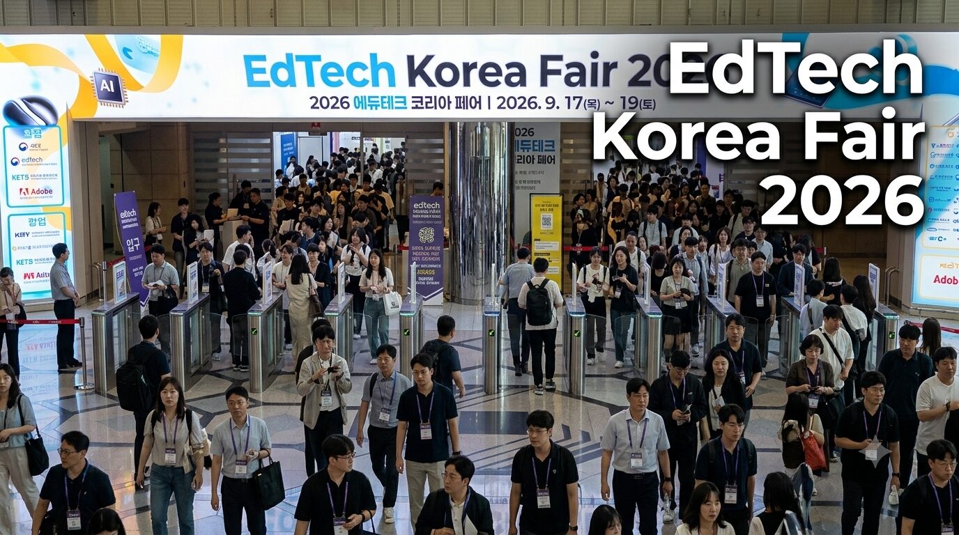 [마중물 웹키즈뉴스 특집] 2026 에듀테크 코리아 페어 코엑스 전시회 현장 스케치